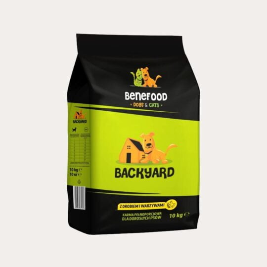 BACKYARD <br> z drobiem i warzywami <br> 10kg
