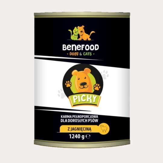 PICKY <br> z jagnięciną 1240g