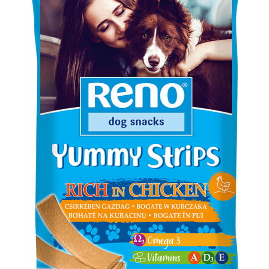 RENO YUMMY STRIPS Kurczak 120g